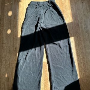 PRINCESS POLLY ARCHER BLACK TROUSERS